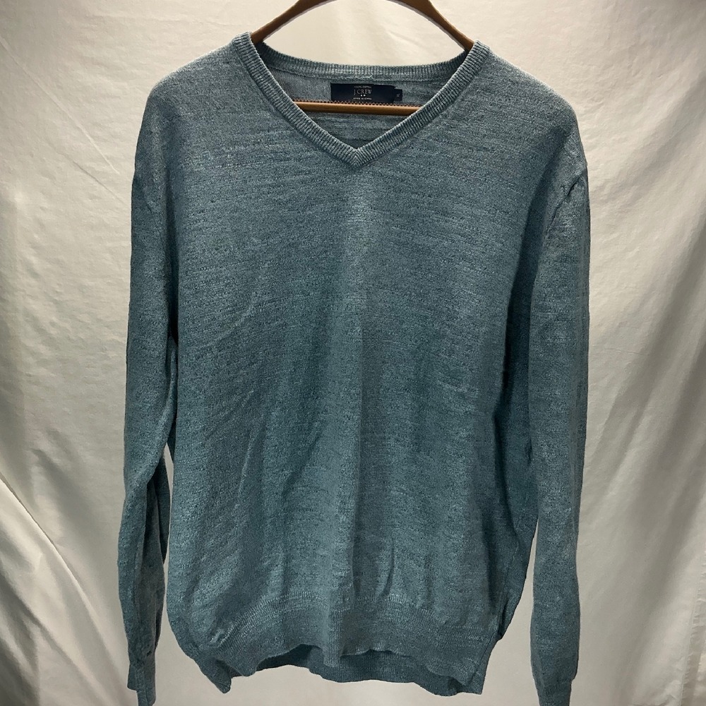 J.Crew‎ V-Neck Sweater Cotton Blend Pullover Casual Everyday XL